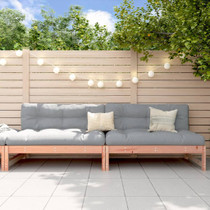 Srednja vrtne sofe 2 kom 120 x 80 cm od masivnog drva duglazije 825721