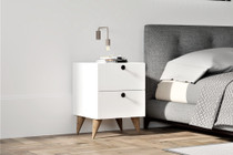 Noćni ormarić Kada - Bijela