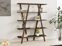 Polica za knjige Perla - Orah