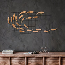 Ukrasni metalni zidni dodatak Sheen - 2