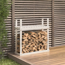 Stalak za drva za ogrjev 110x35x108,5 cm od masivne borovine n.p