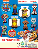 CT: Paw Patrol 2D figurice - 50 mm kapsula CT: Paw Patrol 2D figurice - 50 mm kapsula