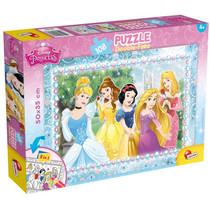 PUZZLE SLOŽI I OBOJI DF PLUS 108 KOM-PRINCESS