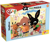 PUZZLE SLOŽI I OBOJI 24 KOM - BING ART ATTACK
