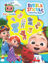 Cocomelon bubble bojanka s naljepnicama