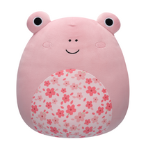SQU:Squishmallows 30 cm-Kline-Roza žaba s trbuščićem boje trešnjina cvijeta