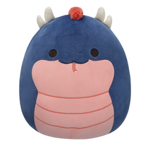 SQU: Squishmallows 30 cm W20 - Cian-Moranrsko plavi bazilisk