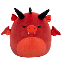 SQU: Squishmallows 35cm W20 - Bubbles-Crveni zmaj