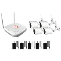 Amiko Home Set za video nadzor, 2 Mpixel, 4 x bullet cam., 9 ch, WiFi - WIFI KIT-4900