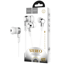 hoco. Slušalice sa mikrofonom, 3.5 mm,dužina kabela 1.2 met,bijela - M52 White