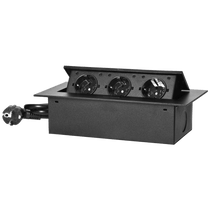 Orno Produžni kabel sa 3 x Schuko utičnice, ugradbena - OR-AE-1372(GS)/B