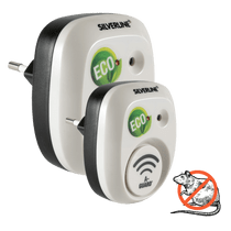 Silverline Ultrazvučni rastjerivač miševa i pacova, set 2 kom., 30 m? - IN 25304