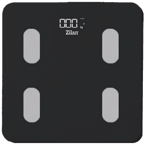 Zilan Pametna vaga, tjelesna, do 180 kg, LED zaslon, Bluetooth - ZLN8980