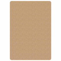 Ukrasni tepih od jute s podlogom od lateksa 140x200 cm prirodni