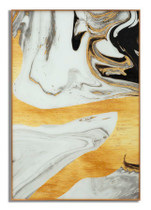 Staklena Zidna Panola Sa Okvirom Ghostly Cm 80x3,5x120