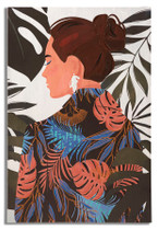 Zidni Tisk/Slika Lady Jungle -B- Cm 80x2,8x120