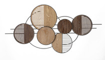 Željezni Zidni Panel Woody Cm 134x4x69,2