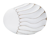 Vaza Polyresin Lines Cm 34x11,5x24,5