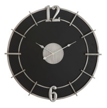 Zidni Sat Silver Glam Cm Ø 60x4,5