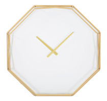 Zidni Sat Goldy Osmerokutni Cm 56x6,5x56