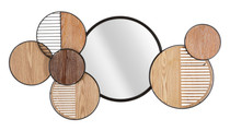 Zidno Ogledalo Woody Cm 123,2x4,4x63,5