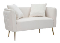 Bukurešt Krem Sofa Cm 127x74x73