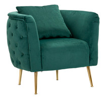 Fotelja Bucarest Green Cm 76x74x73