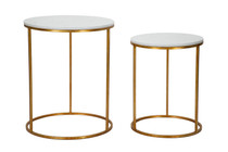 Stol Simply Marble Couple Ø 52x63-42x53