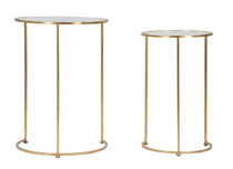 Stol Glam Simply Coppia Cm Ø 44,5x63-34,5x56,5