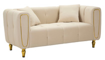 Sofa Alma Krem Sa Jastukima Cm 155x81x71