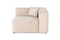 1-sjed Sofa Lora 1R - Krem