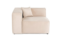 1-sjed Sofa Lora L1 - Krem