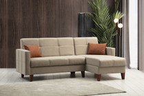 Kutna sofa-krevet Polya - bež Kutna sofa-krevet Polya - bež