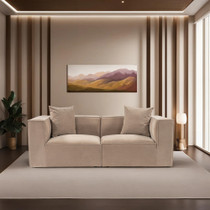 Sofa s 2 sjedala Sora 2 - Cappucino