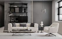 Sofa s 3 sjedala Gio 3 sjedala - bijela