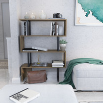 Polica za knjige Adriana - Crni, Ud