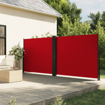 Bočna tenda na uvlačenje crvena 160x1200 cm 4004822
