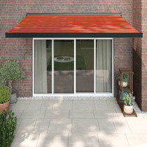 Tenda na uvlačenje narančasto-smeđa 3,5x2,5 m tkanina/aluminij 3154617