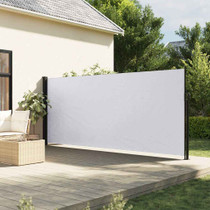 Bočna tenda na uvlačenje bijela 180 x 500 cm 4004451