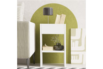 Pomoćni stolić Karen - Bijela