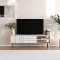 TV stalak Venus - Safirni hrast, bijela