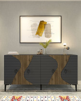 Konzola Rod KB150 - Antracit, Orah