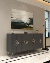 Konzola Robber KB150 - Antracit, Srebrna