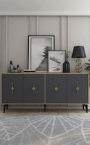 Konzola Figora - hrast safir, antracit