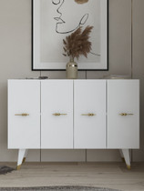 Konzola Quart Salkım - Zlatna, Bijela