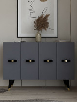 Konzola Quart V - Zlatna, Antracit