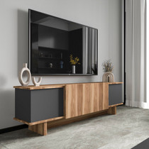 TV stalak Diana - Antracit, Orah