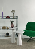 Set stolića za kavu Lilyum (57 + 47) - Bijela