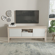 TV stalak Verde Modern - Bež, Bijela
