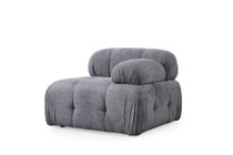 Sofa s jednim sjedištem Petite 1R - Siva